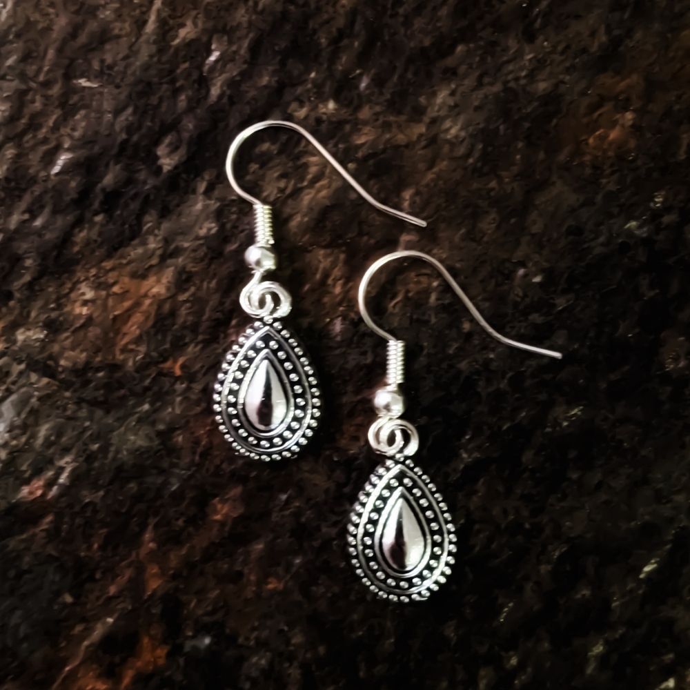 3 Pairs 925 Sterling Silver Earrings - Picture 14 of 16